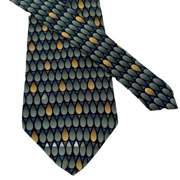 Vintage Grateful Dead Men's Silk Neck Tie Rainforest Second Set Geometric Print - Picture 2 of 9